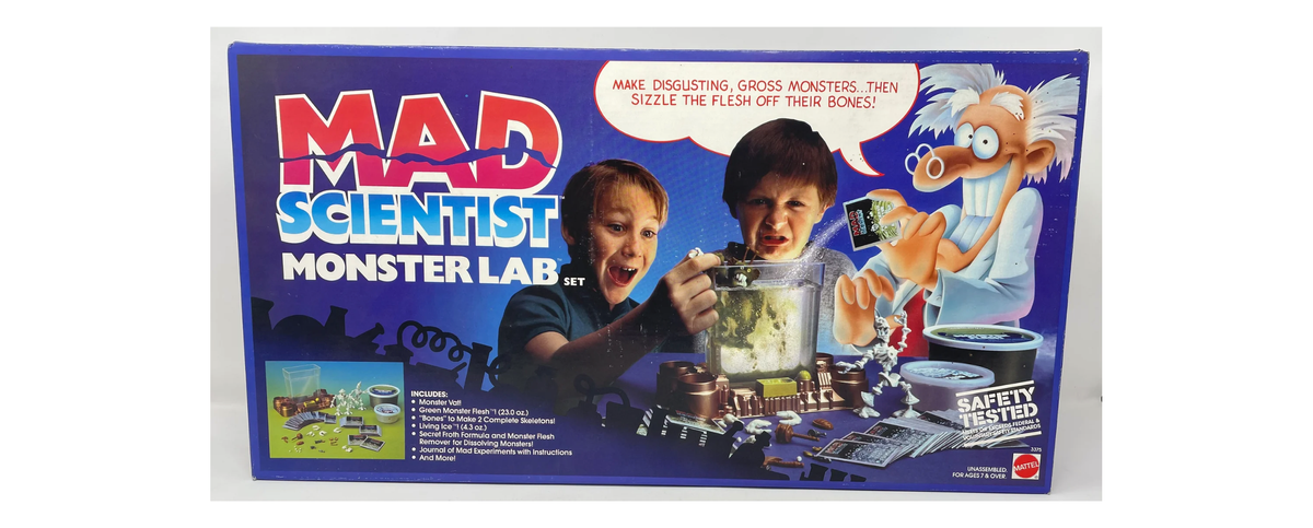 Mad Science & Mayhem: The Delightfully Twisted Toys of 80s Youth